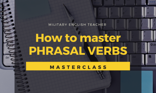 How to master phrasal verbs (for Level 2 and 3)